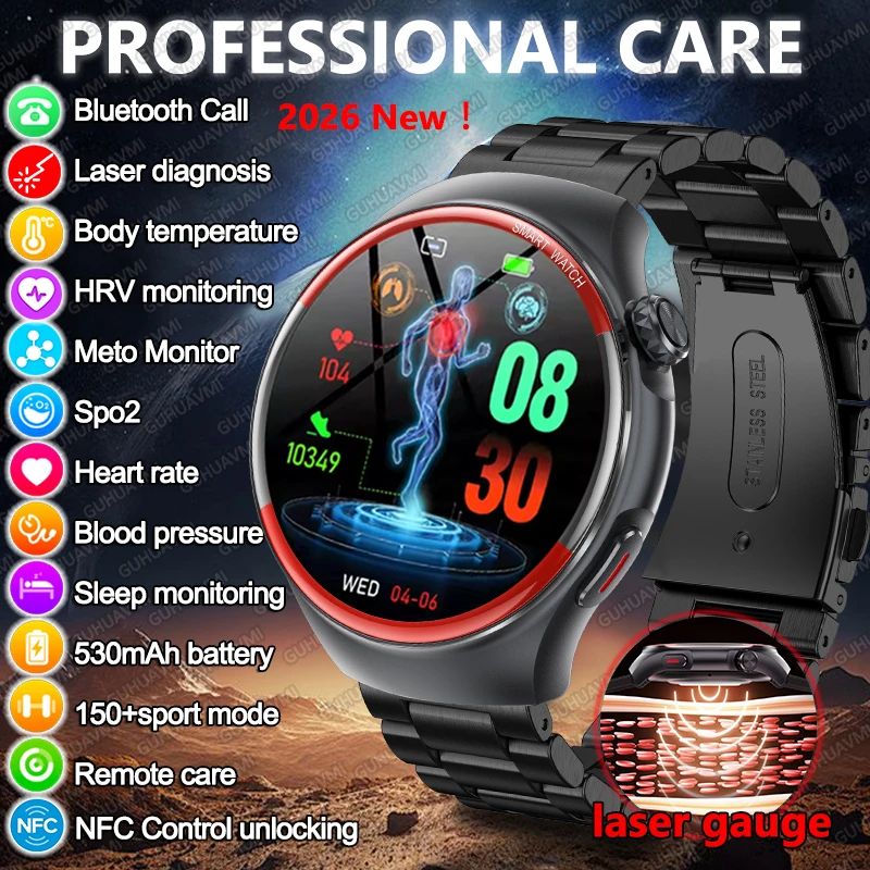 HealthTrack Pro Smart Watch with Heart Rate and Sleep Monito | Inspire ...