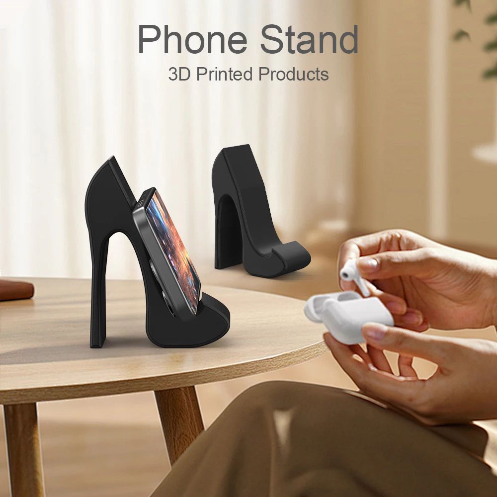 High Heel Phone Stand for Desk and Office