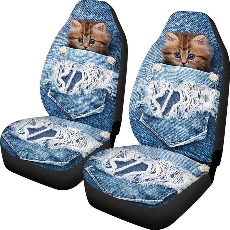 Universal Washable Front Car Seat Cover Set