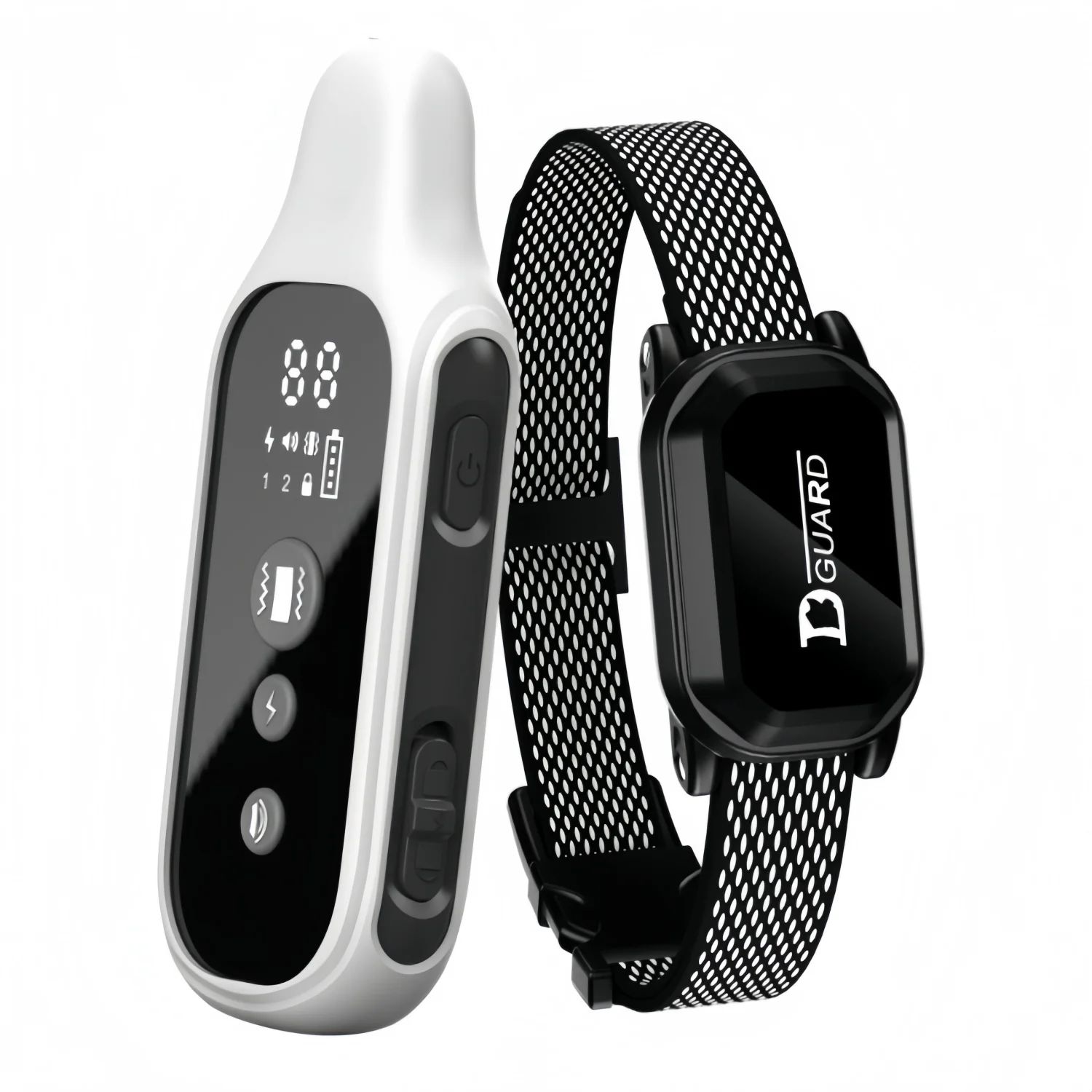 Waterproof Remote Dog Training Collar with LCD Display and 800m Range