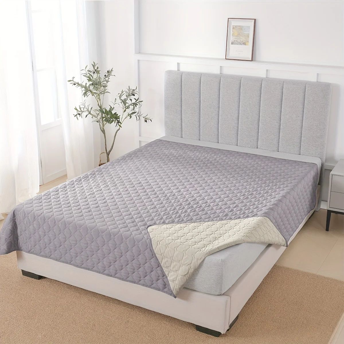 Reversible Waterproof Dog Bed Cover Sofa Protector Pet Blanket