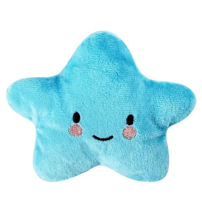 Plush SqueakyStar Pet Toy for Dogs and Cats