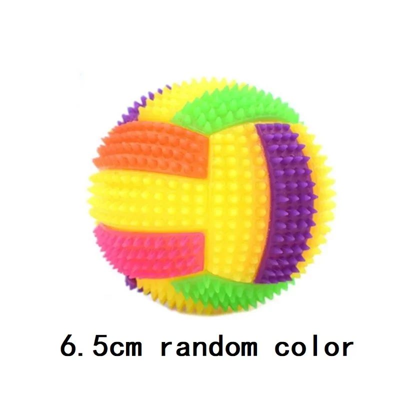 LED Glowing Dog Ball Interactive Light Up Chew Toy for Puppies Cats and Small Pets