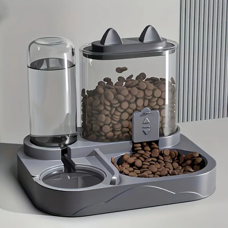 DualFlow Automatic Pet Feeder And Water Station