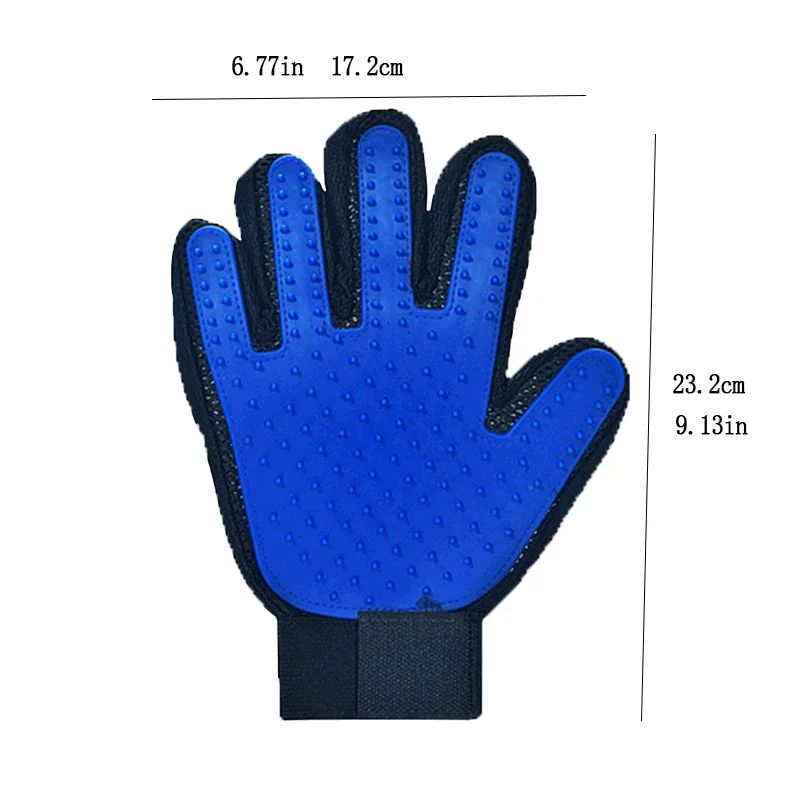 FurEase Pet Grooming Hair Removal Gloves