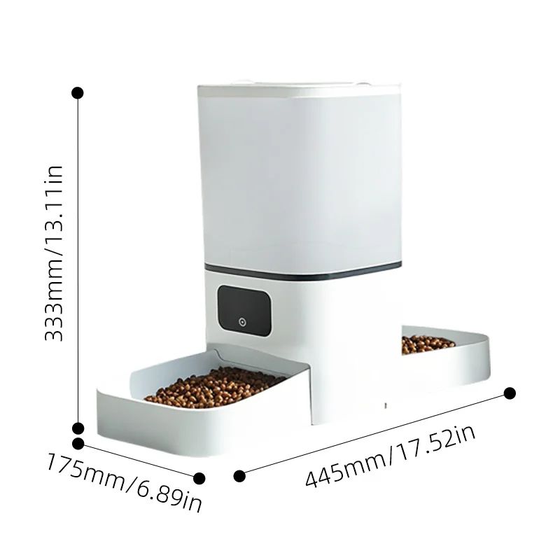SmartFeed Pro WiFi Automatic Pet Feeder 6L Dual Bowl Food Dispenser