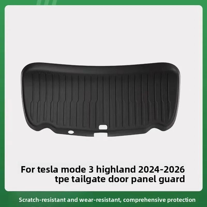 Tesla Model Y and Model 3 Tailgate Protector Mat TPE Trunk Scratch Guard