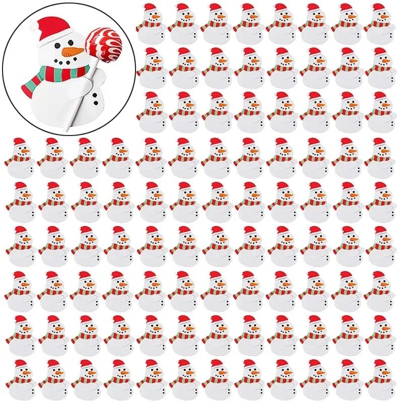 Christmas Lollipop Candy Gift Cards