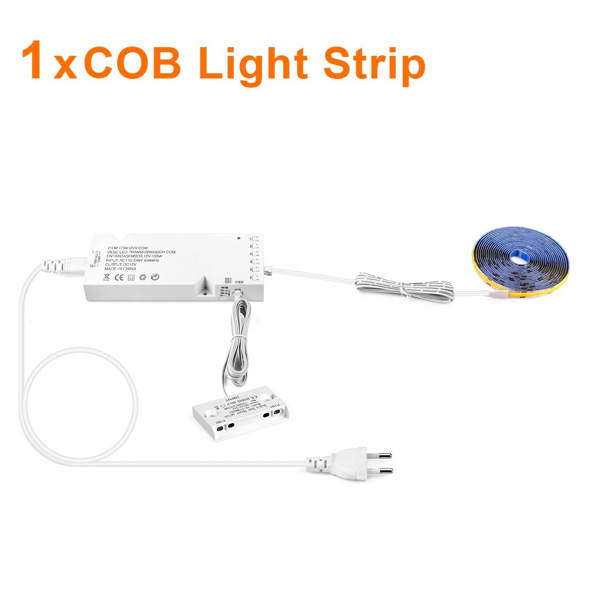 Smart Sensor COB LED Cabinet Strip Light
