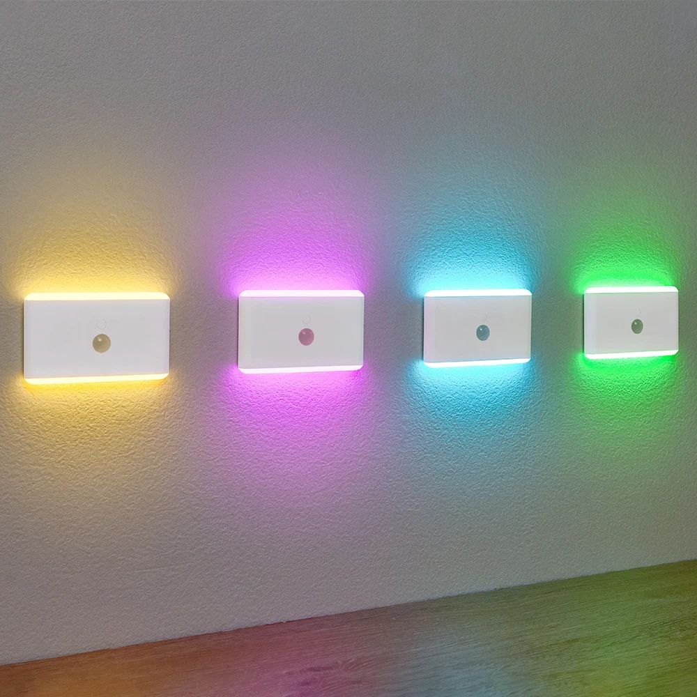RGB Gradient Smart Motion Sensor Night Light