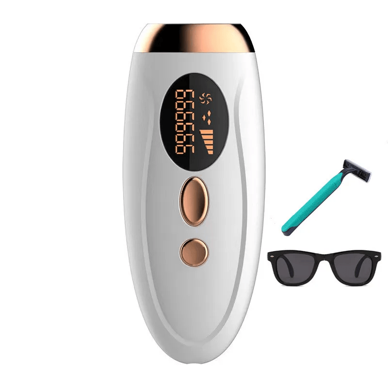 SilkyGlow IPL Hair Removal Handset - 999,999 Flashes for Face, Body & Bikini Line