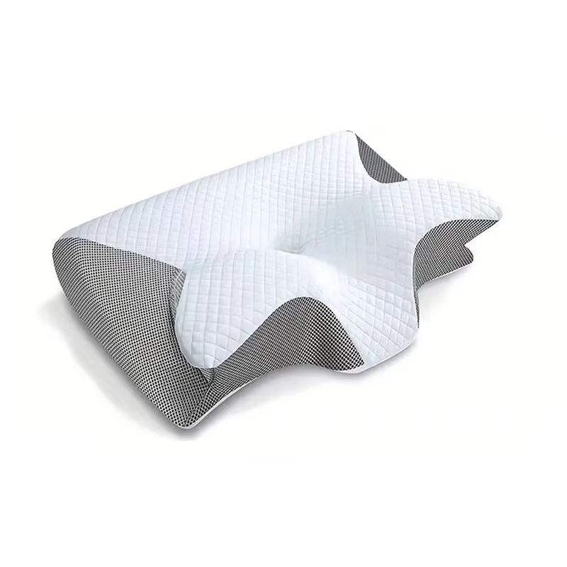 ErgoComfort Butterfly Memory Foam Cervical Neck Pillow