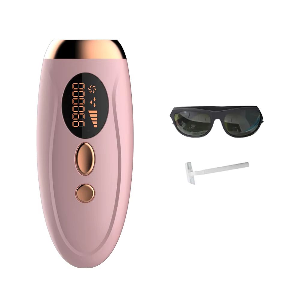 Permanent Laser Epilator with 999,999 Flashes - Professional Painless Laser Hair Removal Machine for Women