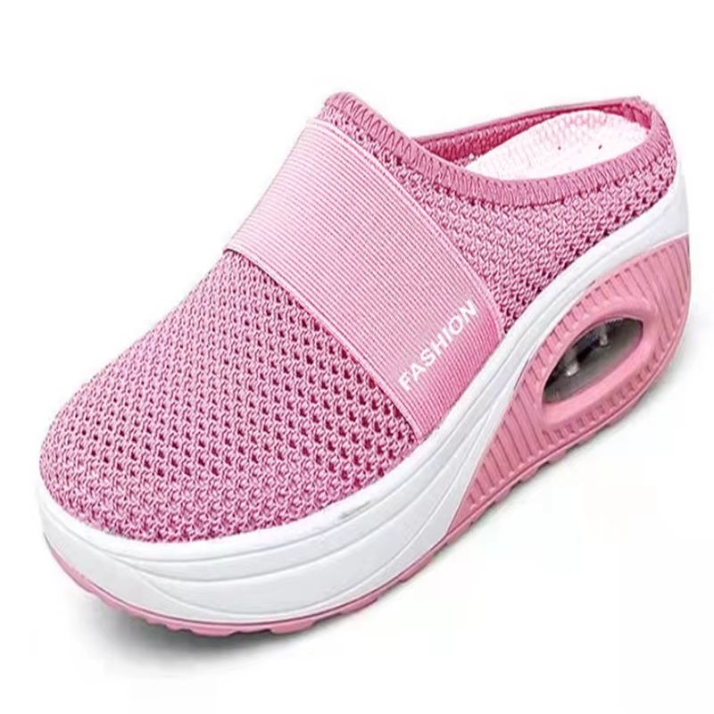 Women's Fashion Wedge Slide Slippers – Open Toe Summer Sandals for Comfort & Style