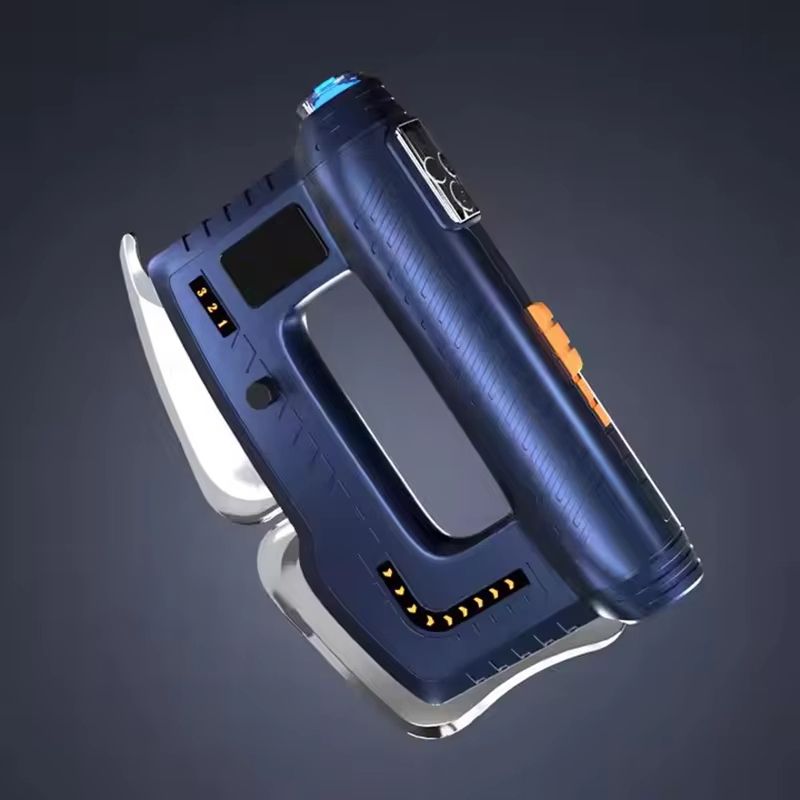 Heated EMS Fascia Massage Gun with Gua Sha Scraper – Red Light Therapy & Myofascial Muscle Relief Tool