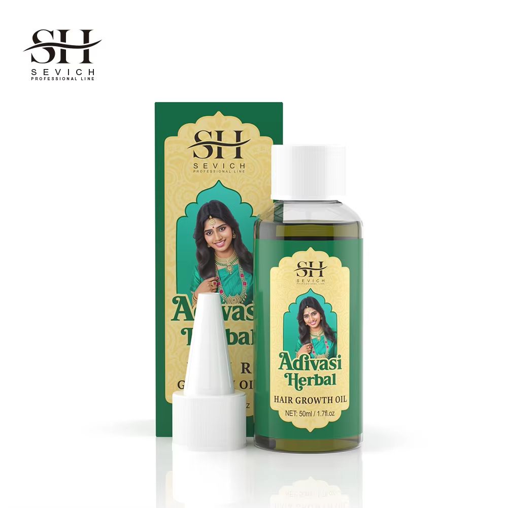 Ayurvedic Hair Growth Oil India Adivasi Organic Serum for Fast Regrowth and Anti Hair Loss