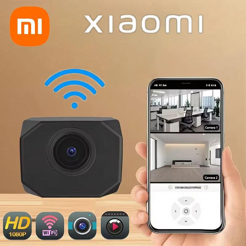Xiaomi Smart Mini Security Camera with WiFi and Remote Monitoring