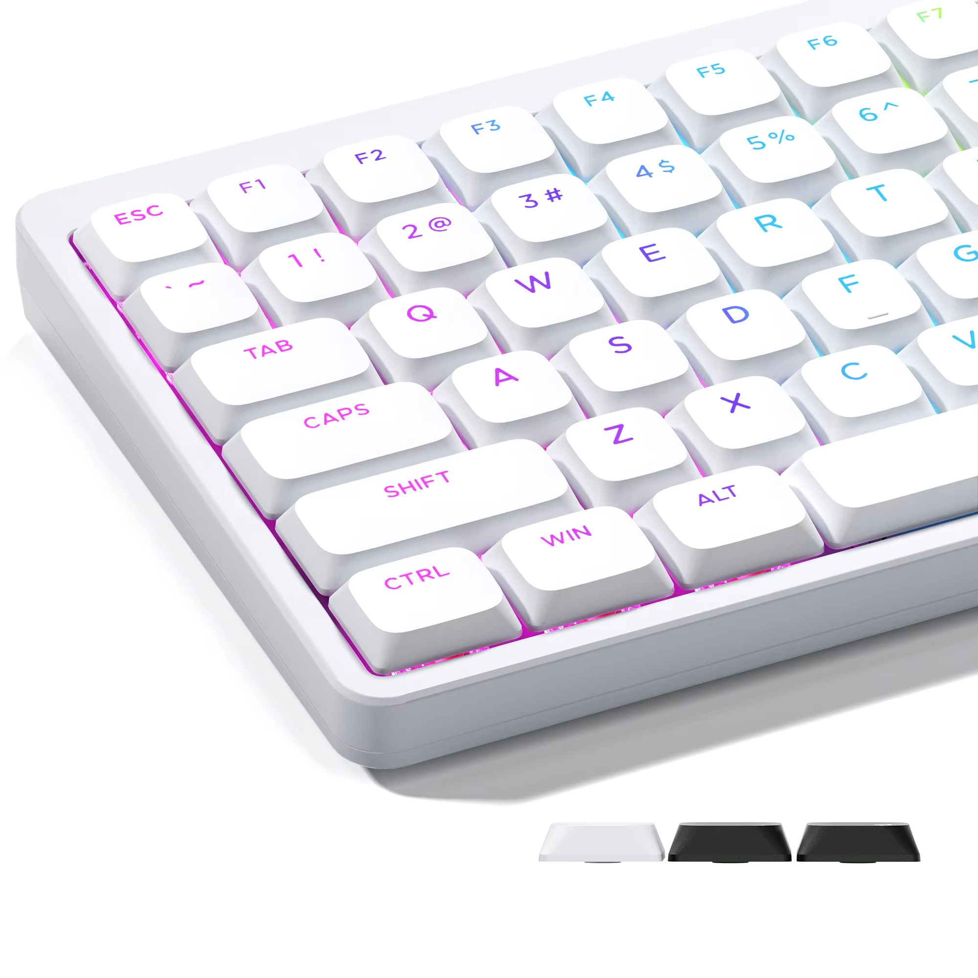 XVX BOW Skyline R2 Low Profile Keycap Set – 127-Key Shine-Th