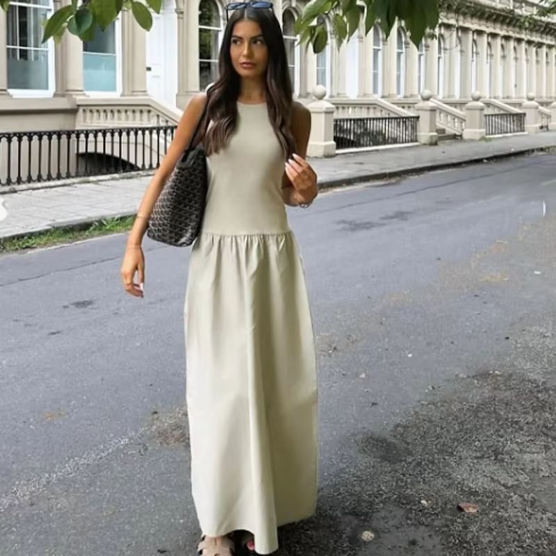 sachin and babi light blue dress Elegant Slim Bodycon Party Dress Women 2025 Summer Sexy Spaghetti Stra main image 0