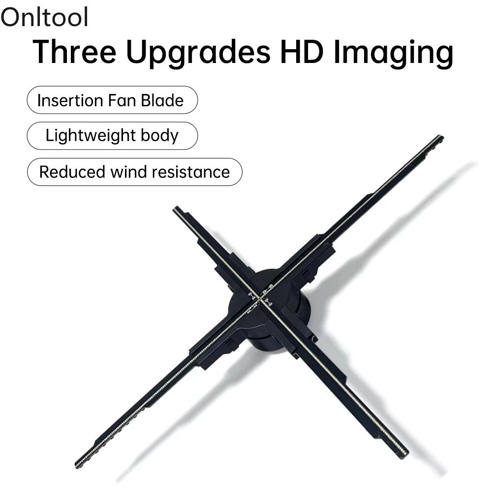 XVision 60cm 3D Hologram Fan WiFi LED Advertising Display