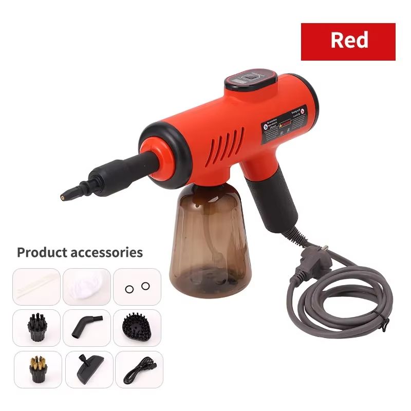 1200W High-Pressure Handheld Steam Cleaner – Chemical-Free Steamer for Kitchen, Hood, Air Conditioner & Household Steril