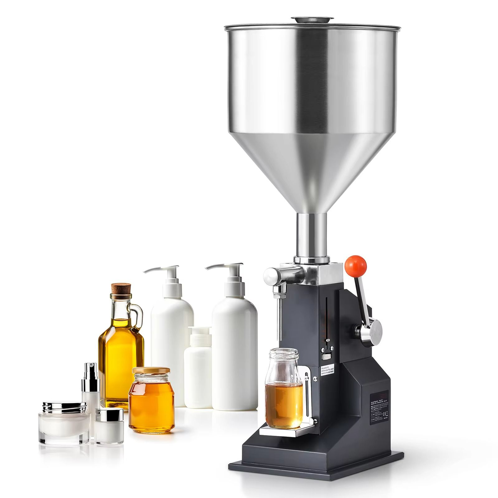 Adjustable 5–100 ml Manual Liquid Filling Machine (Food-Grad | Inspire ...