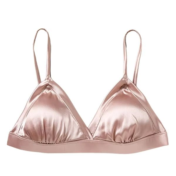 SilkSilky Mulberry Silk Wireless Bralette - Everyday Comfort & Elegance
