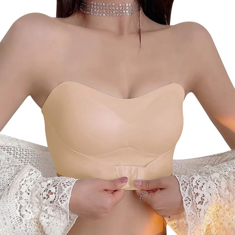 baby blue embellished dress Voluptuous Backless Strapless Bra – Fashion Forms® main image 0