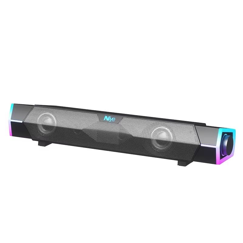 4D Bluetooth Computer Speakers with Subwoofer - Surround Soundbar for PC & Laptop