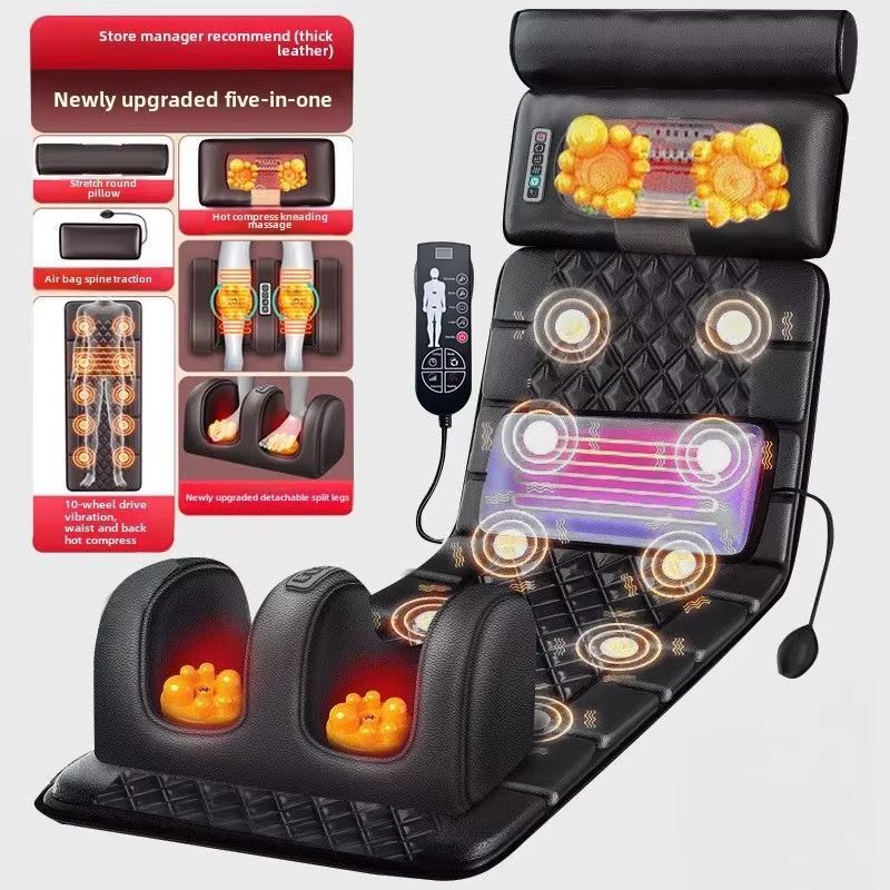 Electric Full Body Massage Mattress with Heat Airbag Cushi | Inspire Uplift Electric Full Body Massage Mattress with Heat Airbag Cushi | Inspire Uplift