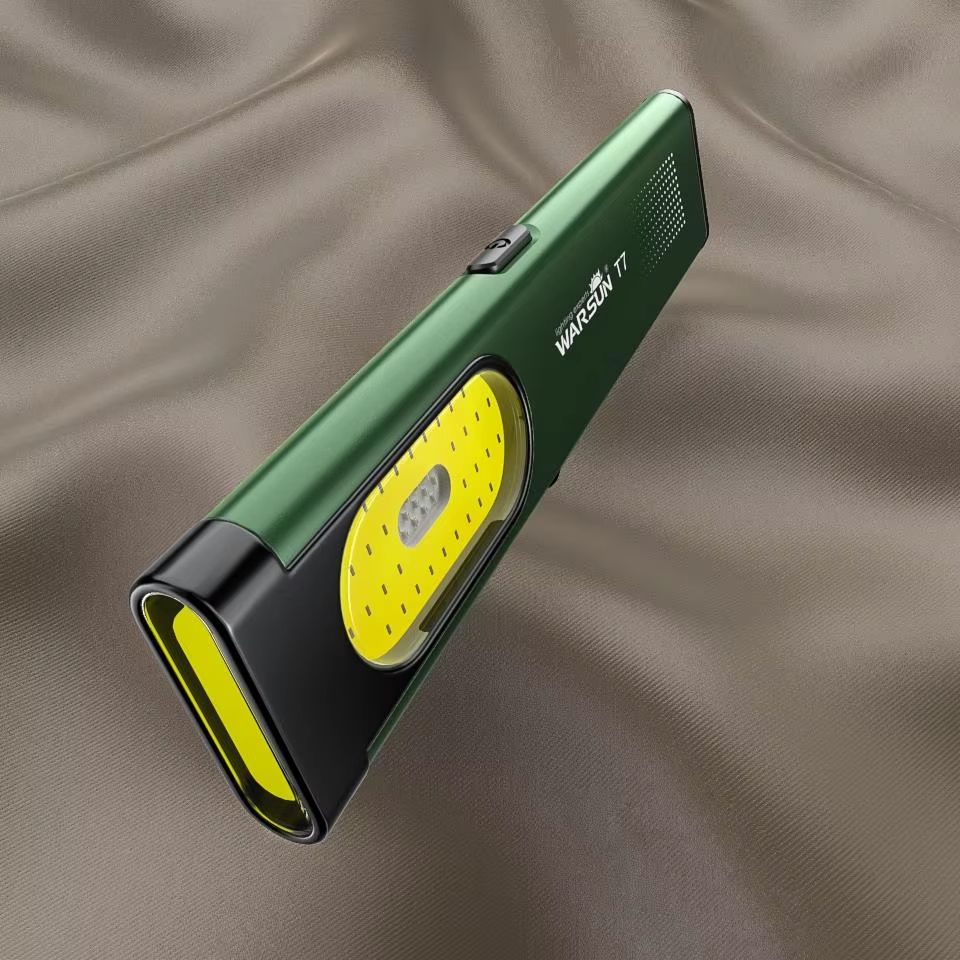 Warsun T7 LED Keychain Flashlight – Portable Mini Torch with Magnet