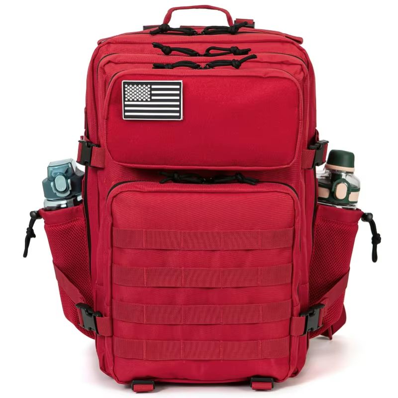 45L Tactical Backpack – MOLLE Survival Rucksack with Bottle Holder for Hiking, Hunting & Outdoor Adventure