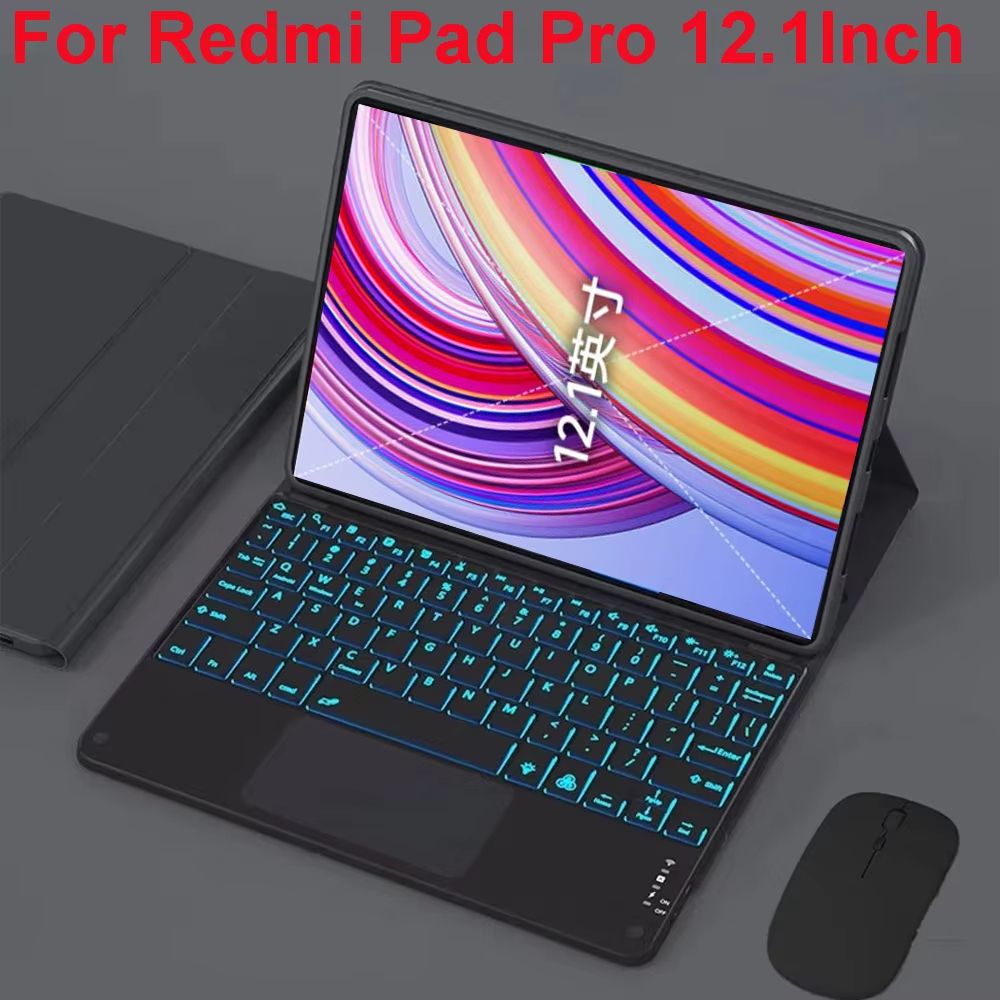 Xiaomi Redmi Pad Pro 12.1 Inch Case with Keyboard – Slim Pro