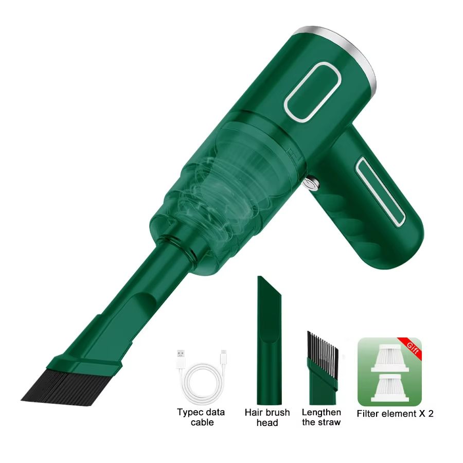 Portable Wireless Car Vacuum Cleaner – Powerful Handheld Mini Vacuum for Home, Carpet & Auto Cleaning