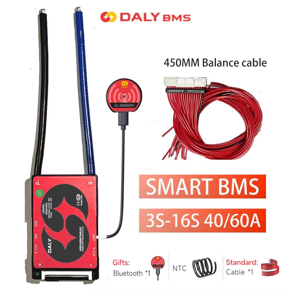 Daly Smart BMS with Bluetooth – Advanced Battery Management | Inspire ...