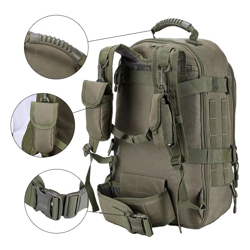 60L Tactical Backpack for Men  Expandable Military Hiking a | Inspire  Uplift