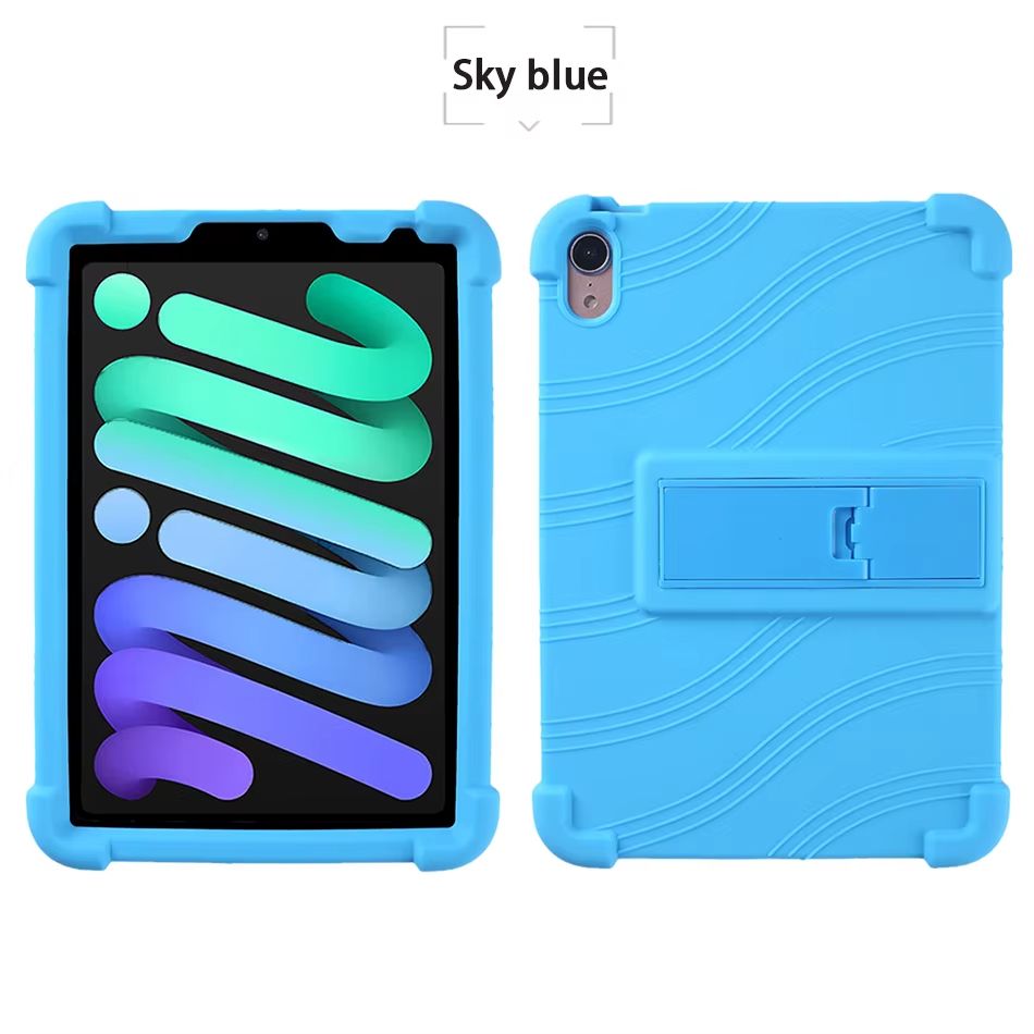 Soft Silicone Kids Case for iPad (Mini, Air, Pro, 7th–11th Gen) – Durable Childproof Protective Tablet Cover
