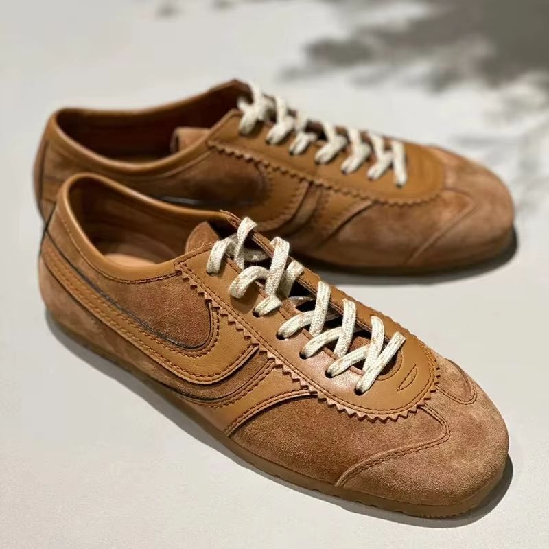 Forrest Gump Women's Sneakers 2025 - Genuine Leather Retro Flat Casual Shoes