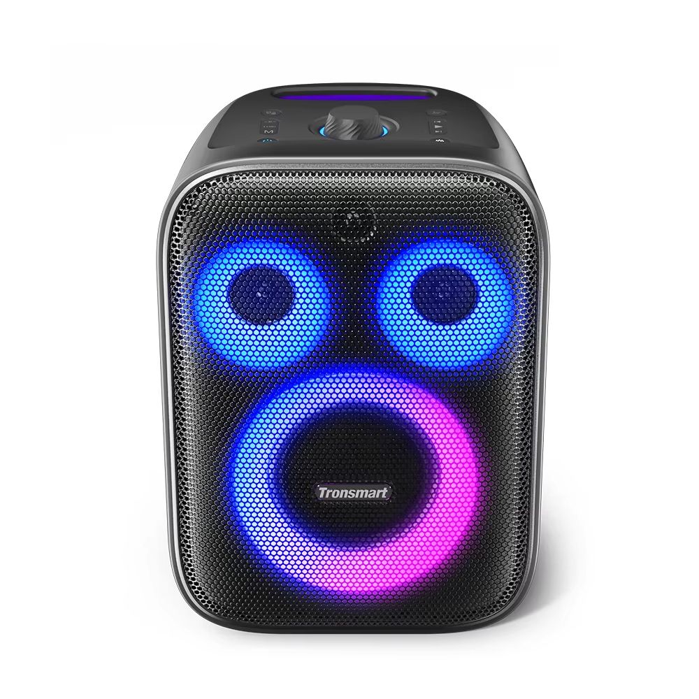 Tronsmart Halo 200 Bluetooth Speaker - 120W 3-Way Sound System with Mic, Guitar Input & App Control