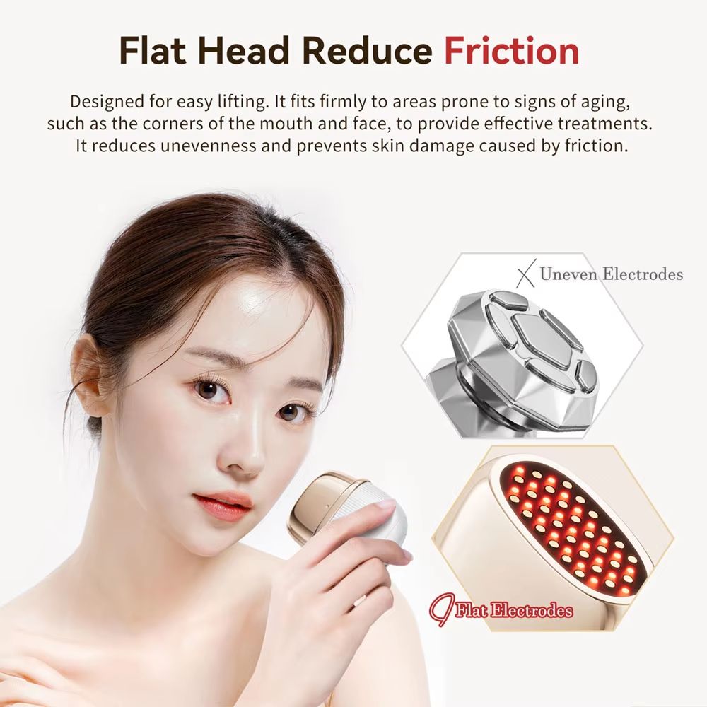 ANLAN RF EMS Beauty Device – Multi-Polar Skin Tightening & F