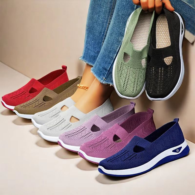 Women's Breathable Walking Shoes – Lightweight Non-Slip Flat | Inspire ...