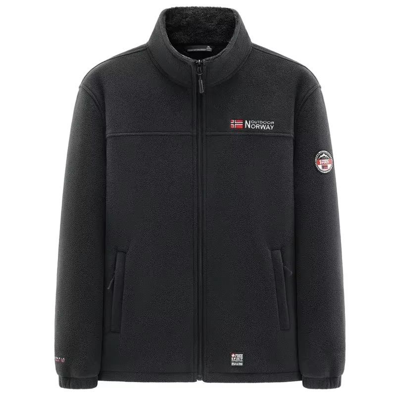Men's Winter Fleece Jacket – Thicken Warm Outdoor Hiking & Camping Coat