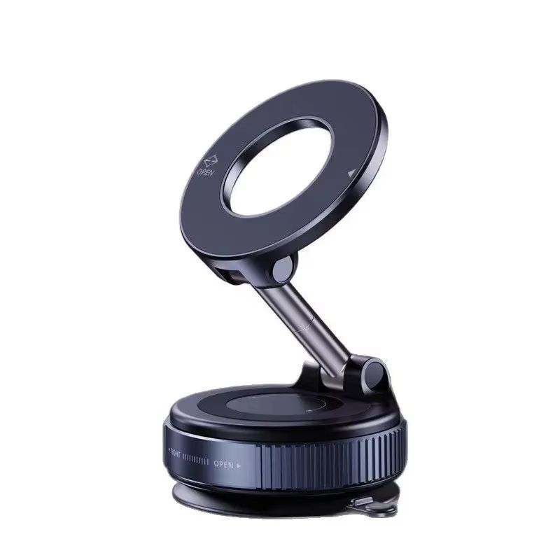 Foldable Magnetic Car Phone Holder – Suction Cup Navigation Stand for 2025 Vehicles