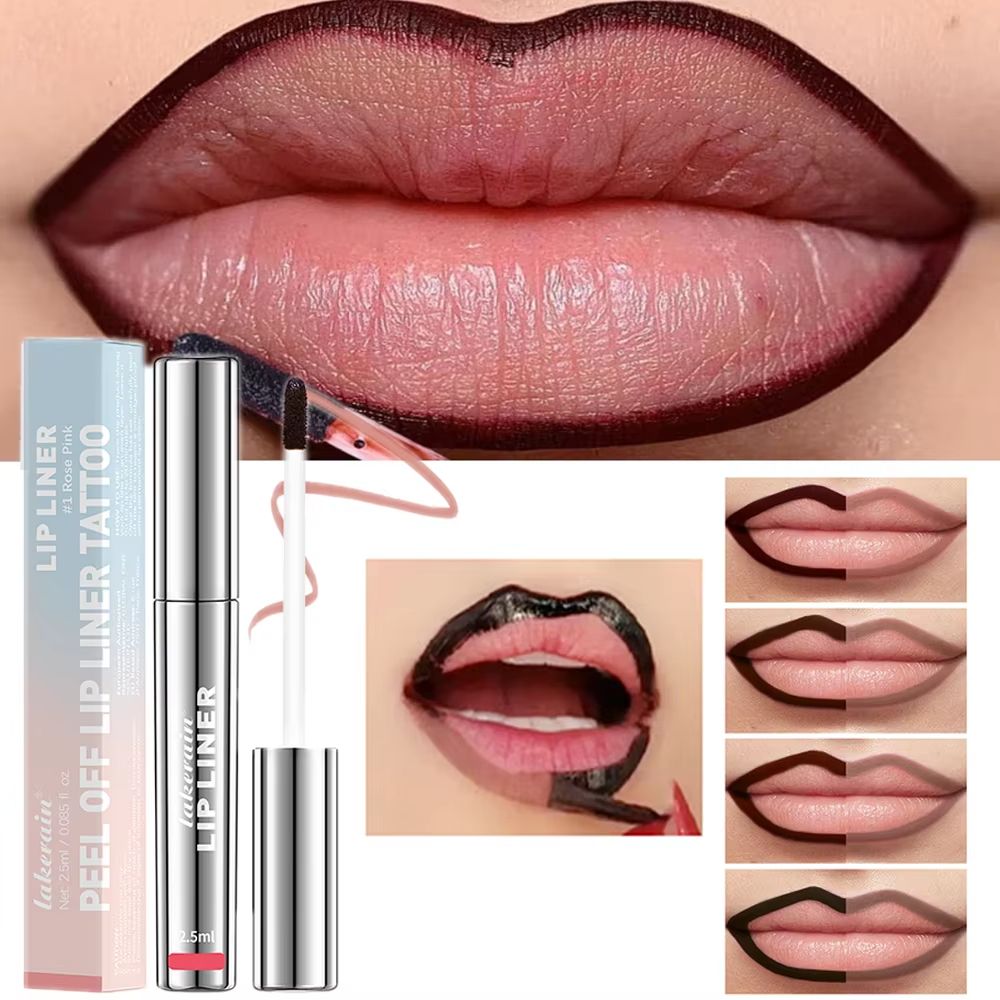 Peel Off Tattoo Lip Tint – Waterproof Long-Lasting Matte Lip