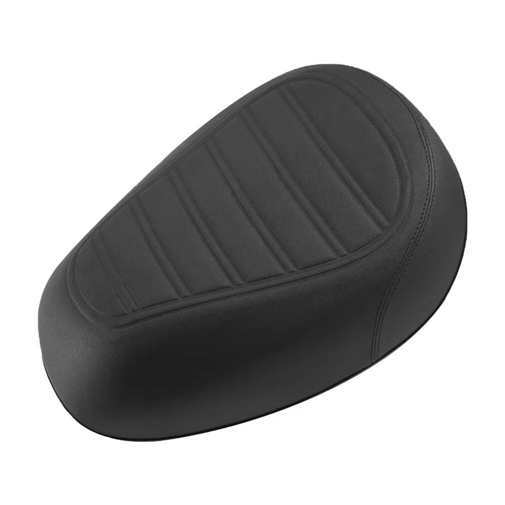 ComfortRide Soft Bike Seat – Wide Mountain Bike Saddle with Four-Corner Spring Suspension & Breathable Cushion