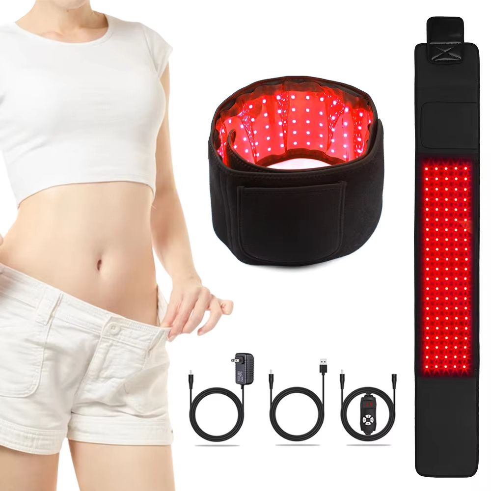Red Light Therapy Belt with 660nm & 850nm Near Infrared for Pain Relief and Circulations1
