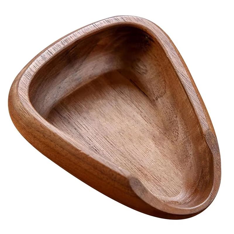 Walnut Coffee Bean Tray & Wooden Measuring Scoop – Espresso Dose & Tea Separator Tool