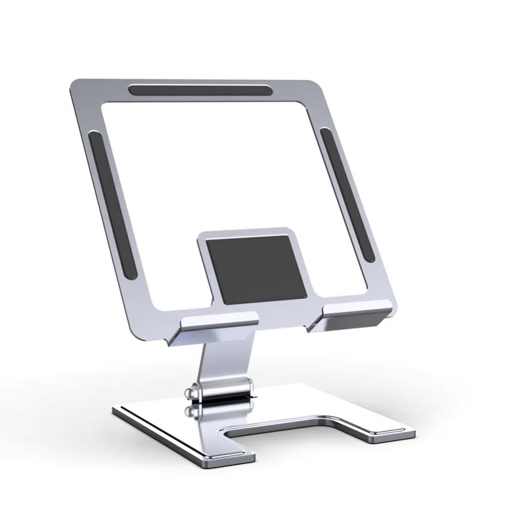 Universal All-Metal Adjustable Tablet Stand – Portable Desk Holder for iPad, Samsung & More