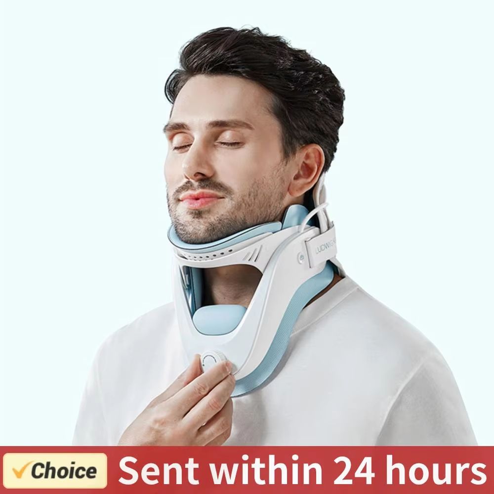 Adjustable Cervical Neck Traction Device with Airbag Support | Inspire ...
