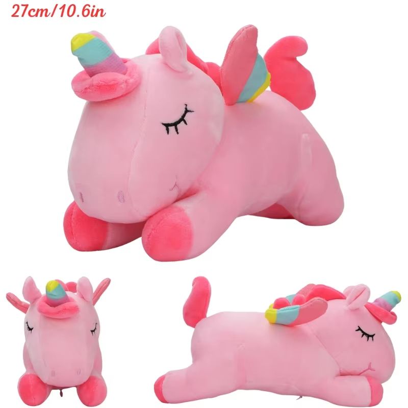 Kawaii Unicorn Plush Toy – Soft Stuffed Animal Pillow for Kids and Gifts